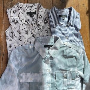 Banana Bundle 3 L/S Blouses Medium NWOT